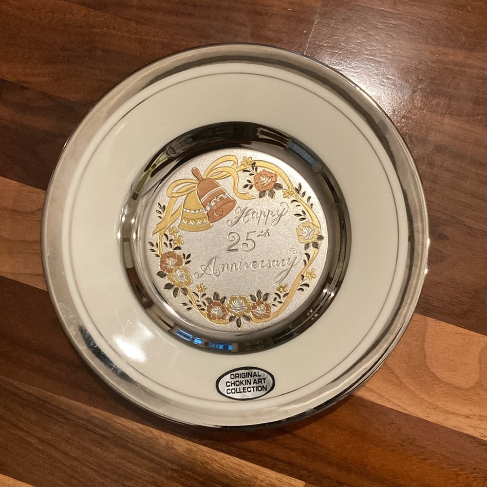 Plate, anniversary